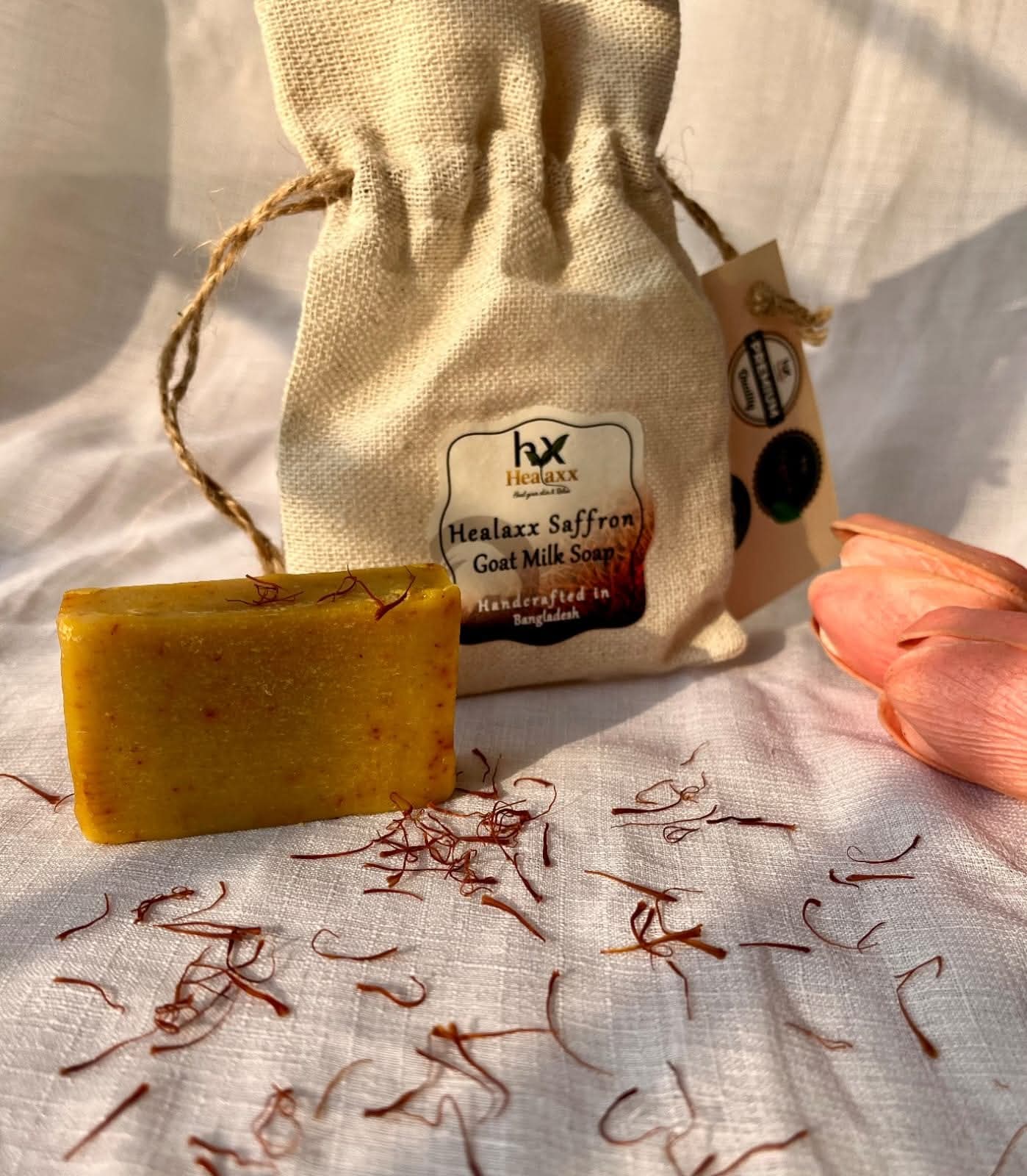 Soap burlap image
